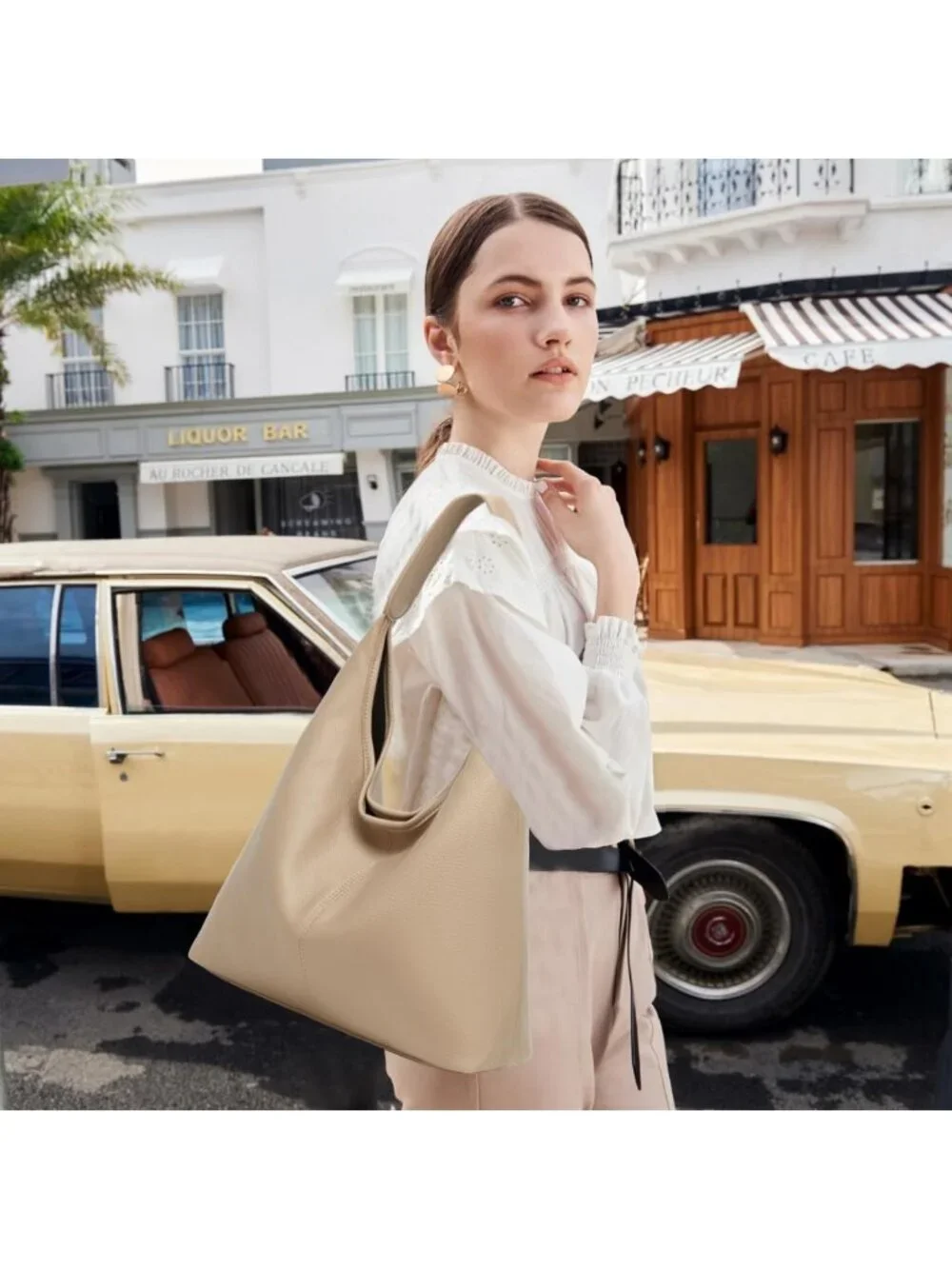 Soft Slouchy Hobo Bag for Women | Casual PU Leather Tote for Work & Travel
